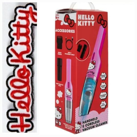 Hello Kitty Handheld & Cordless Vacuum Cleaner - Picture 1 of 7